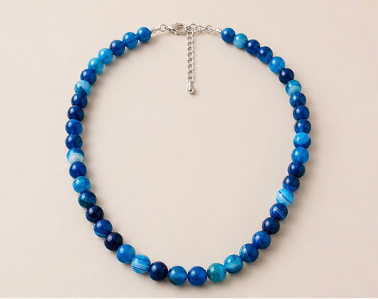 8mm Tree Agate Bracelet