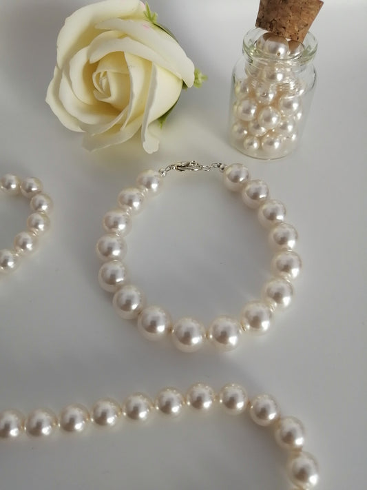 Bracelet en perles Swarovki Lady 10mm