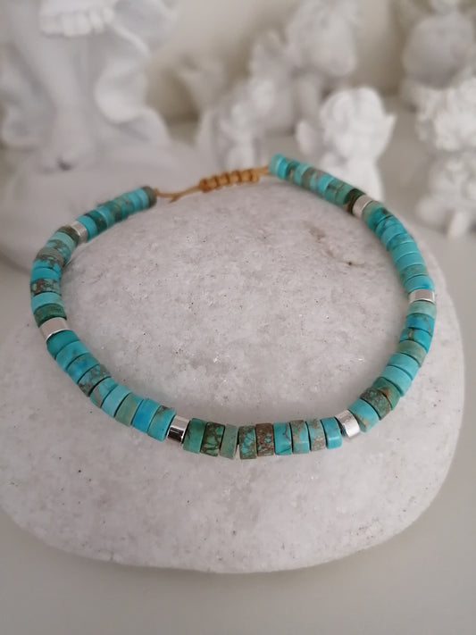 Bracelet réglable Turquoise