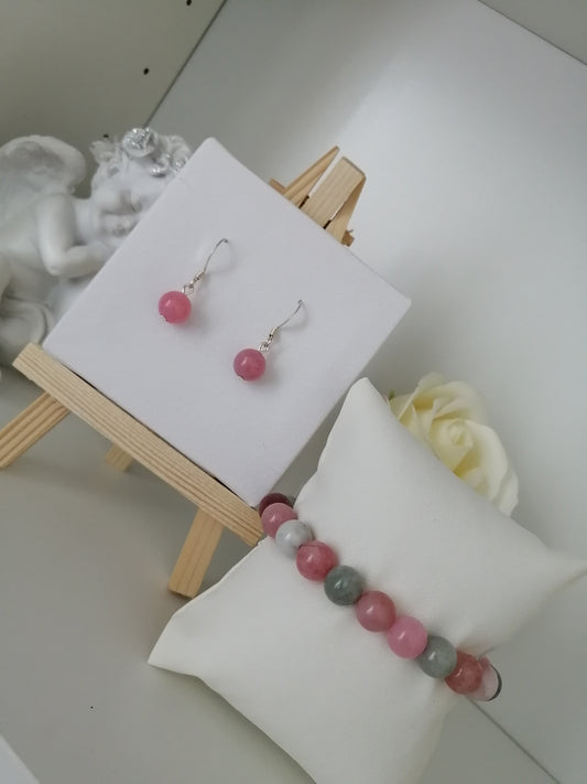 Set B&B Jade coloré 8mm