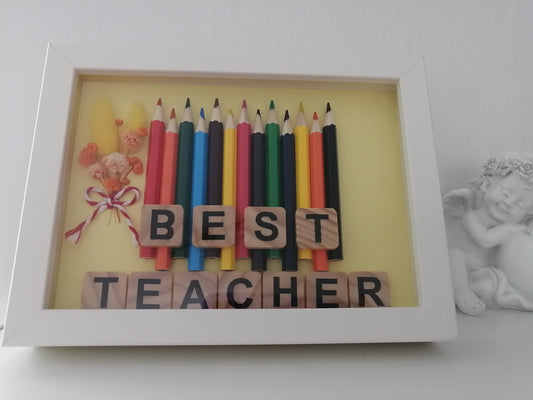 Cadre plexiglas BEST TEACHER
