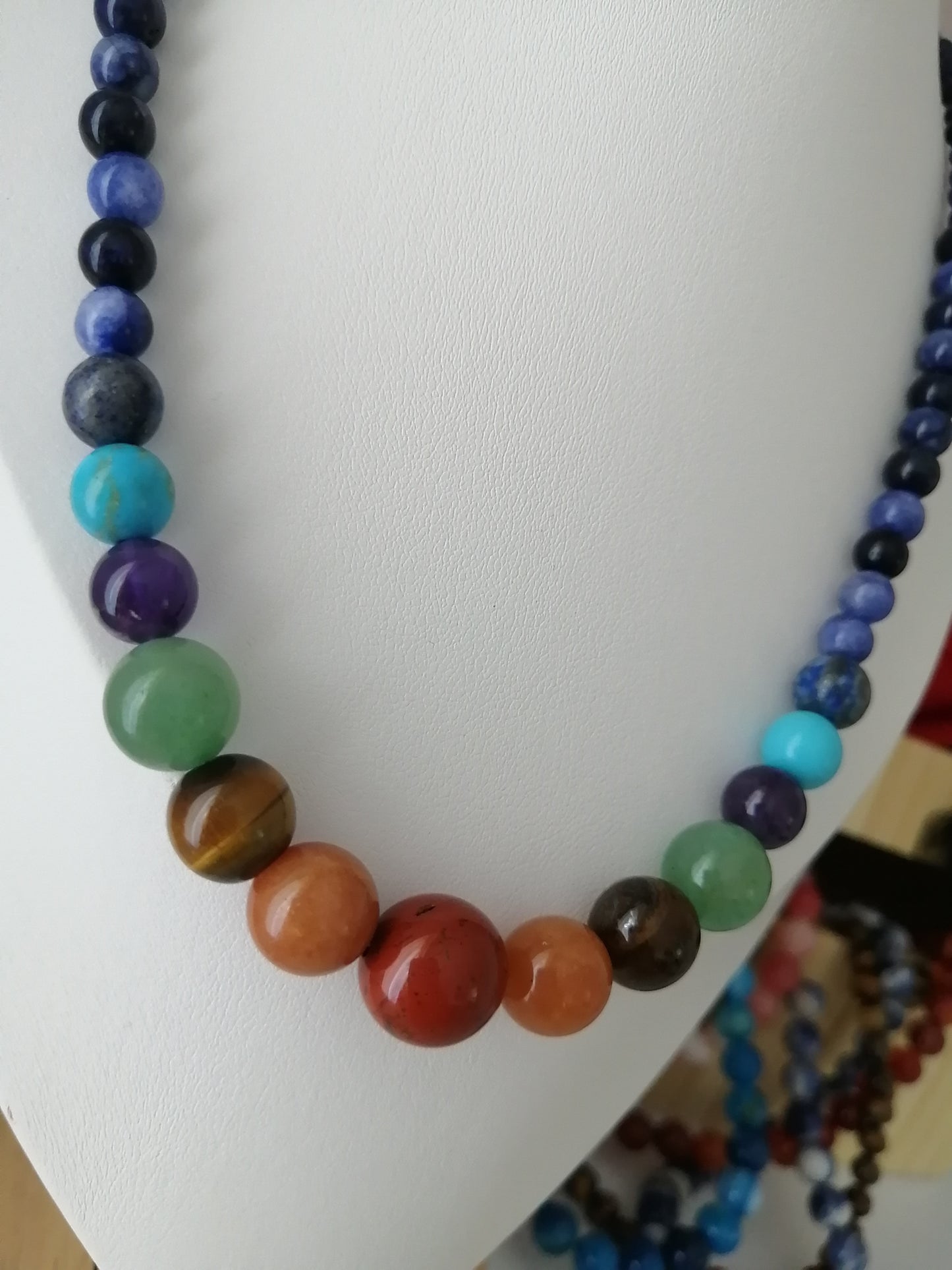 B&B Set Jade roos 8mm