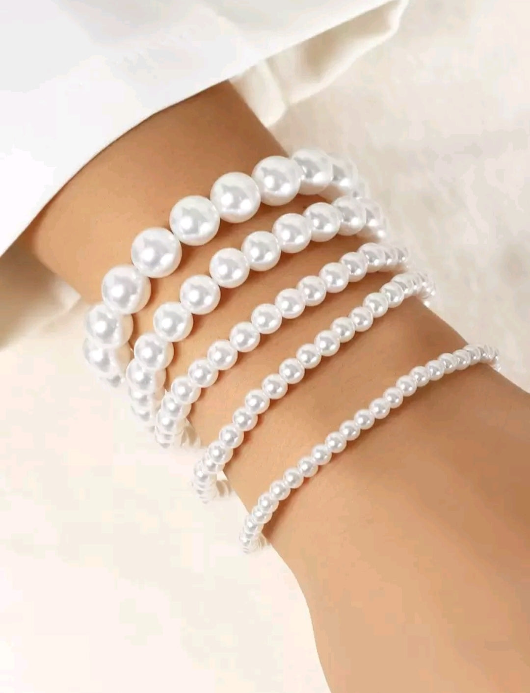 4mm Swarovki parelarmband