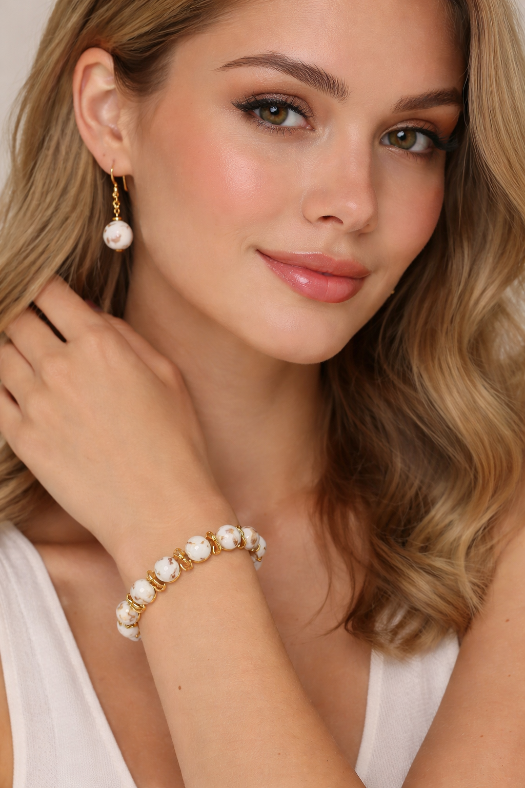 Set Mini gold magnésite