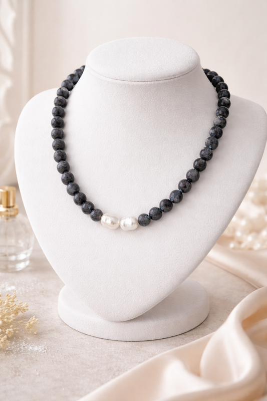 Collier Labradorite baroque