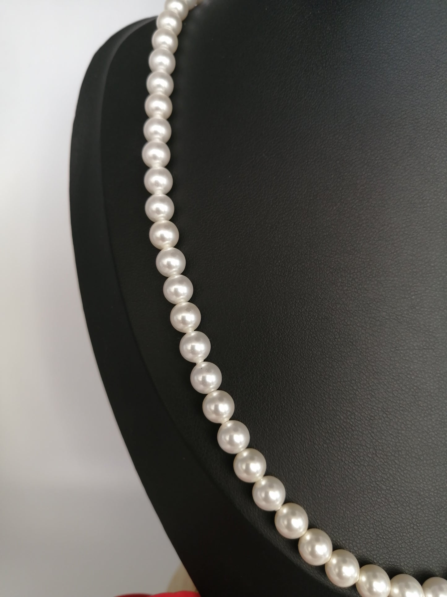 Collier de perles Swarovski 6mm