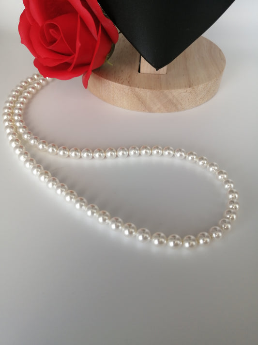Collier de perles Swarovski classique