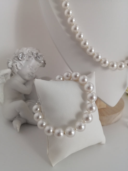 Bracelet en perles Swarovki Lady 10mm