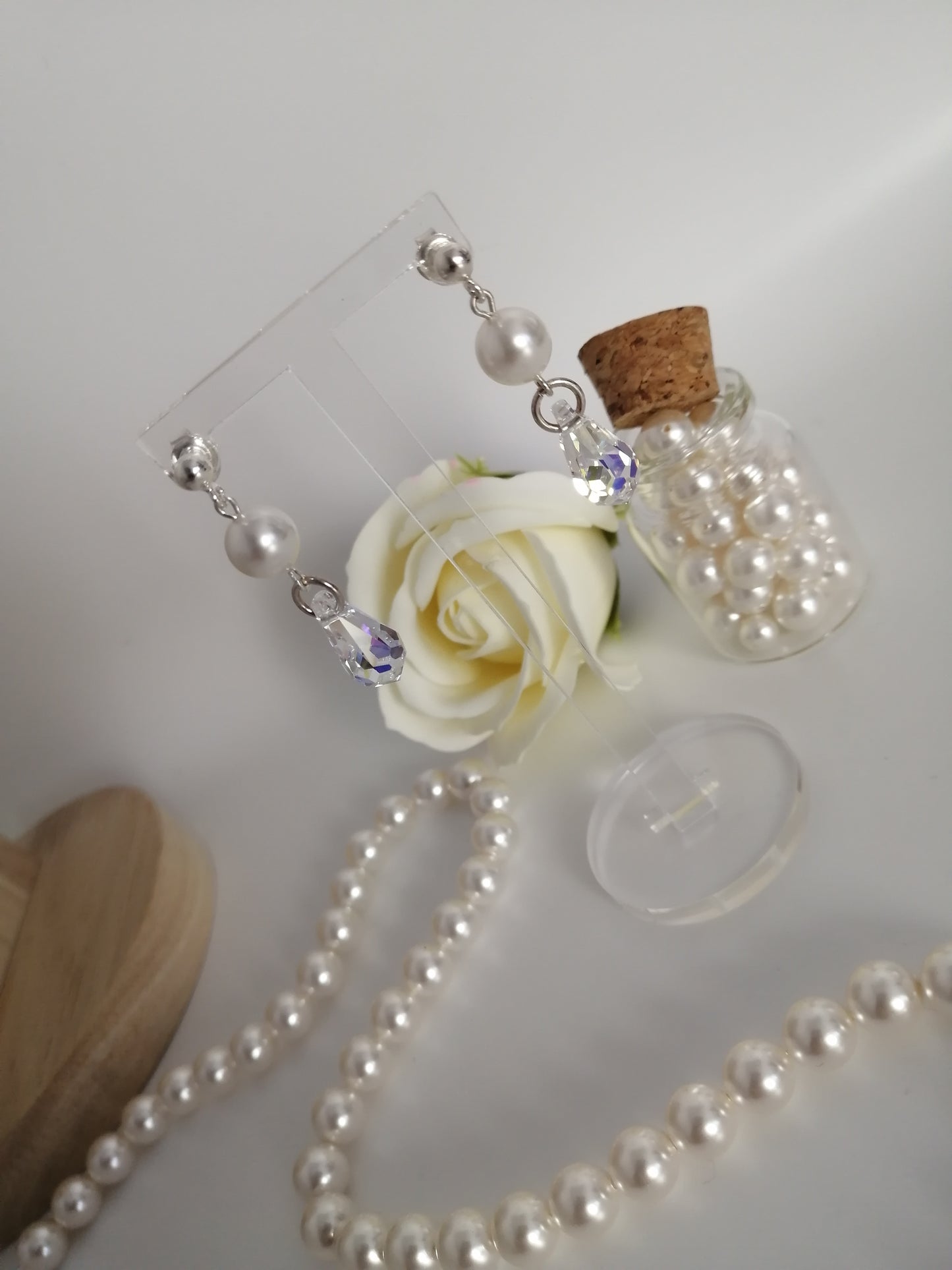 10 mm Swarovski pareloorbellen voor dames