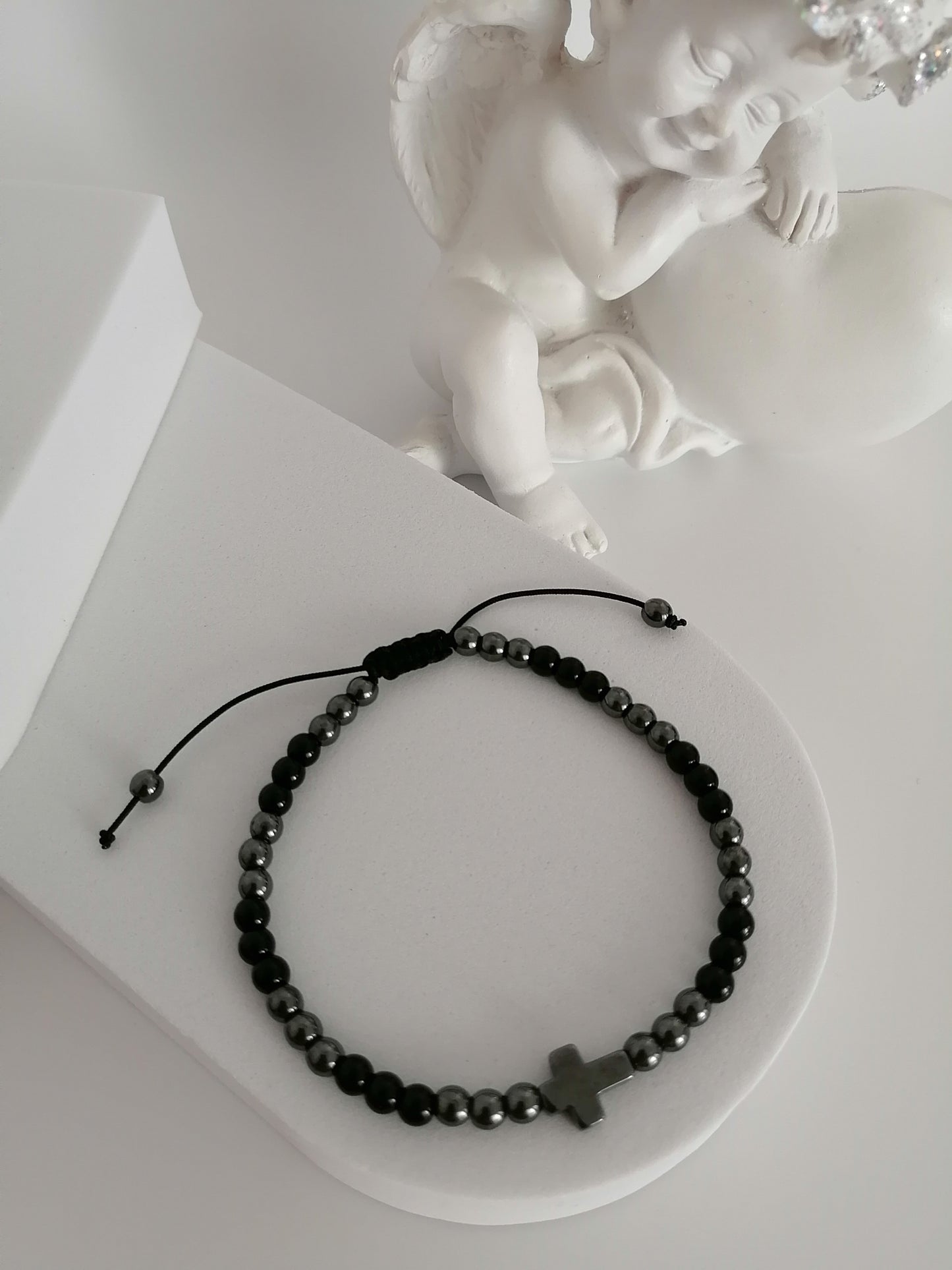 Duo cross bracelet