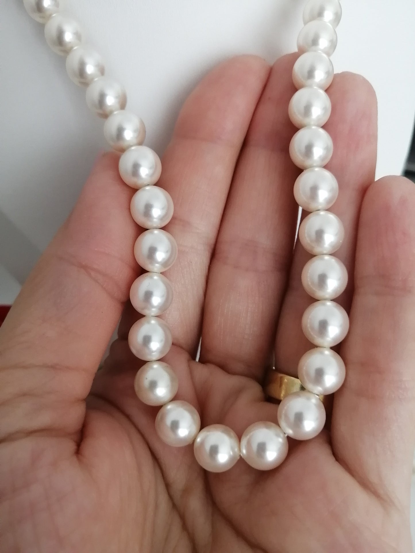 Klassieke Swarovski parelketting