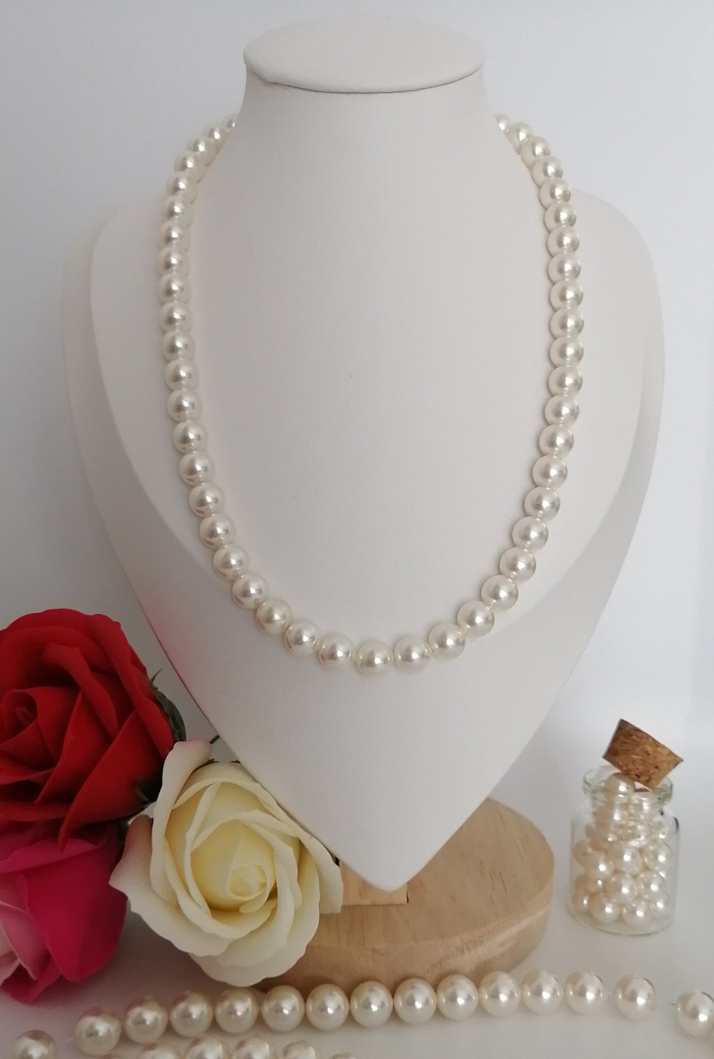 Klassieke Swarovski parelketting