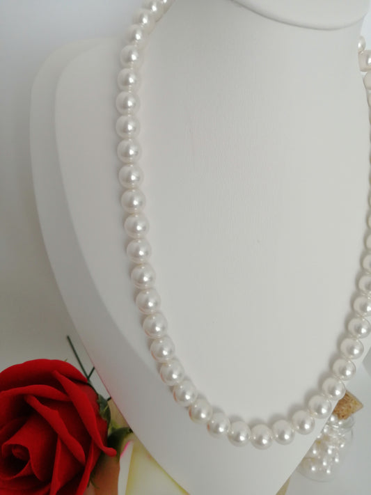 Collier de perles Swarovski classique