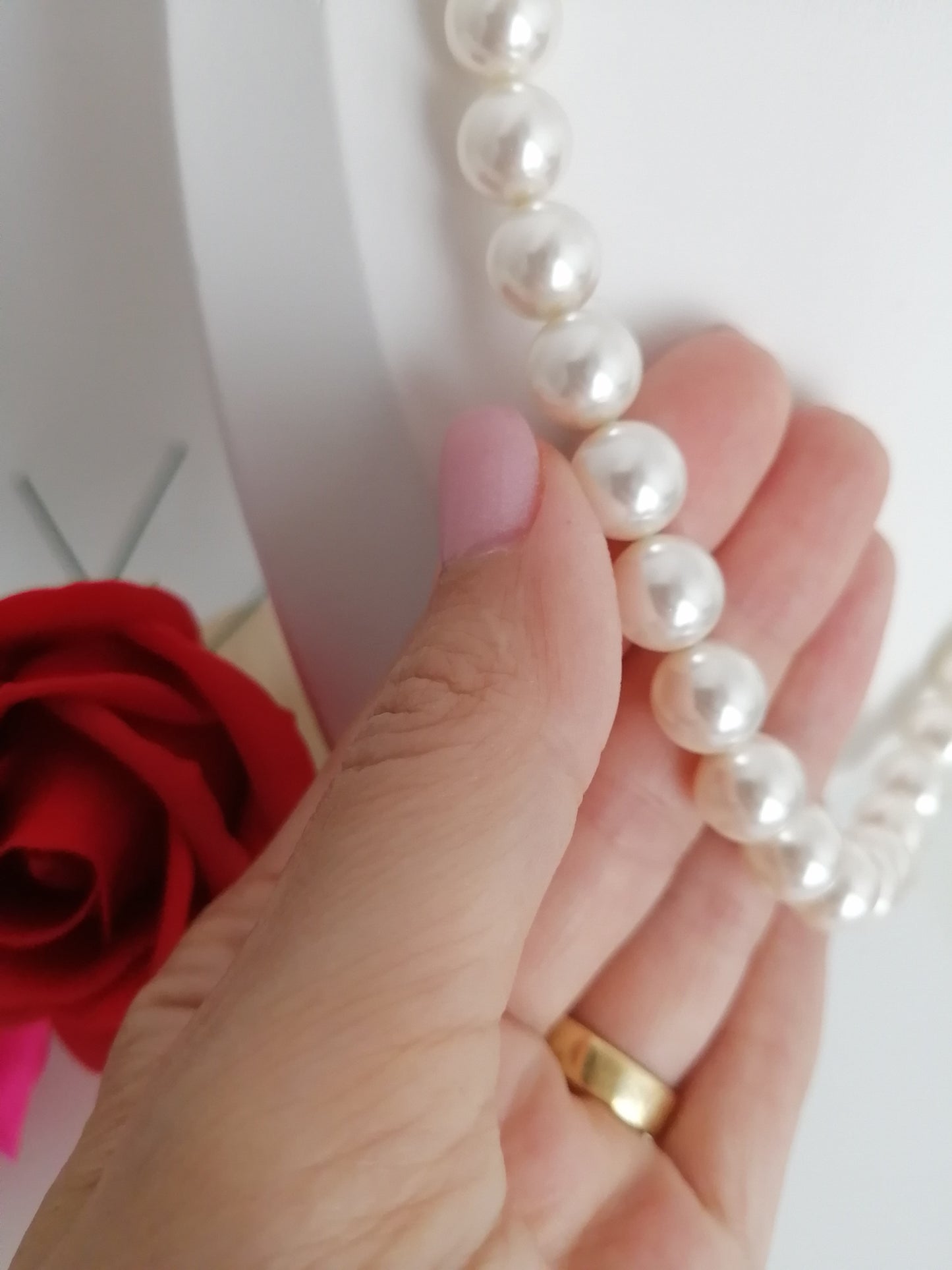 Collier de perles Swarovski Lady