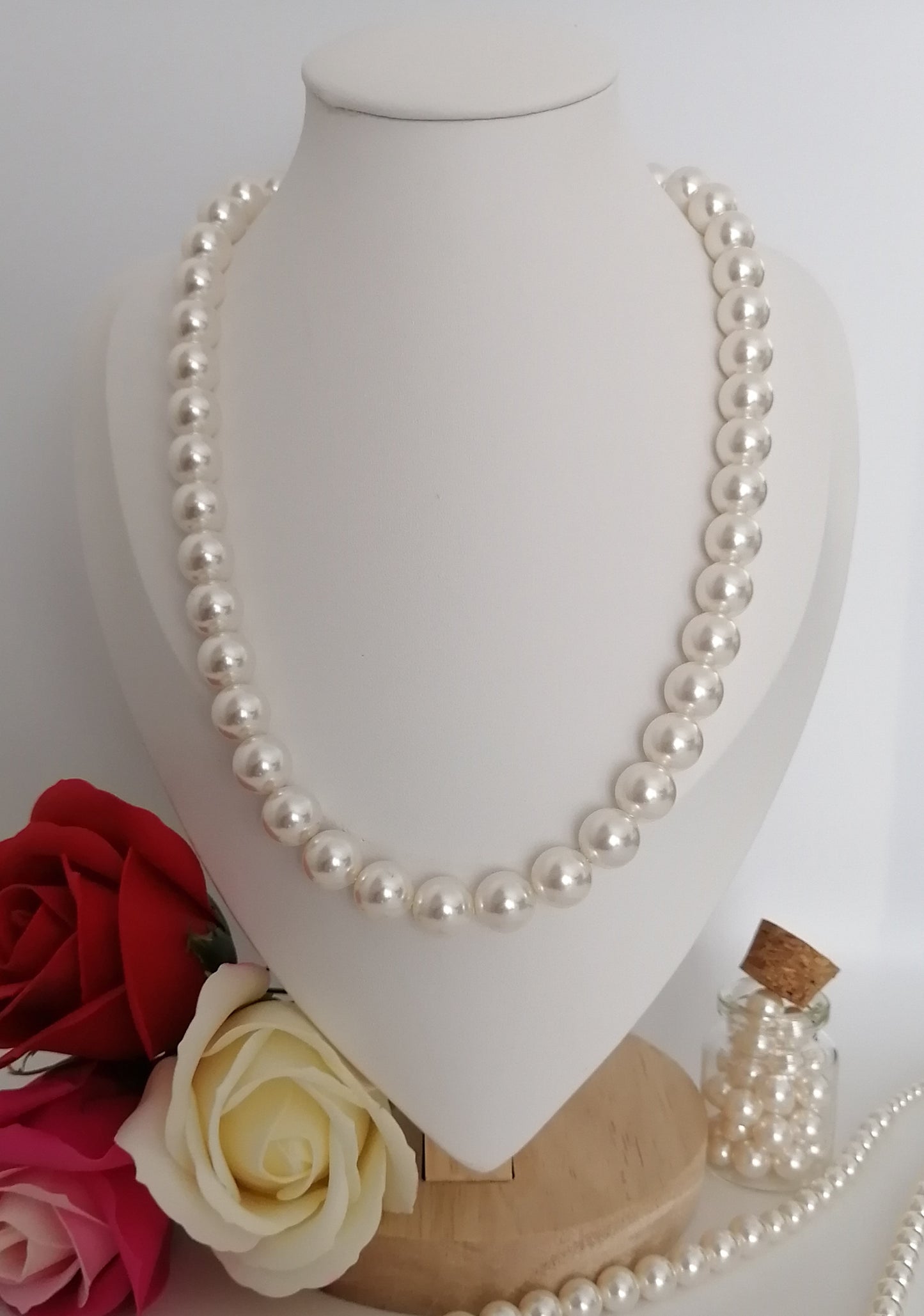Collier de perles Swarovski Lady