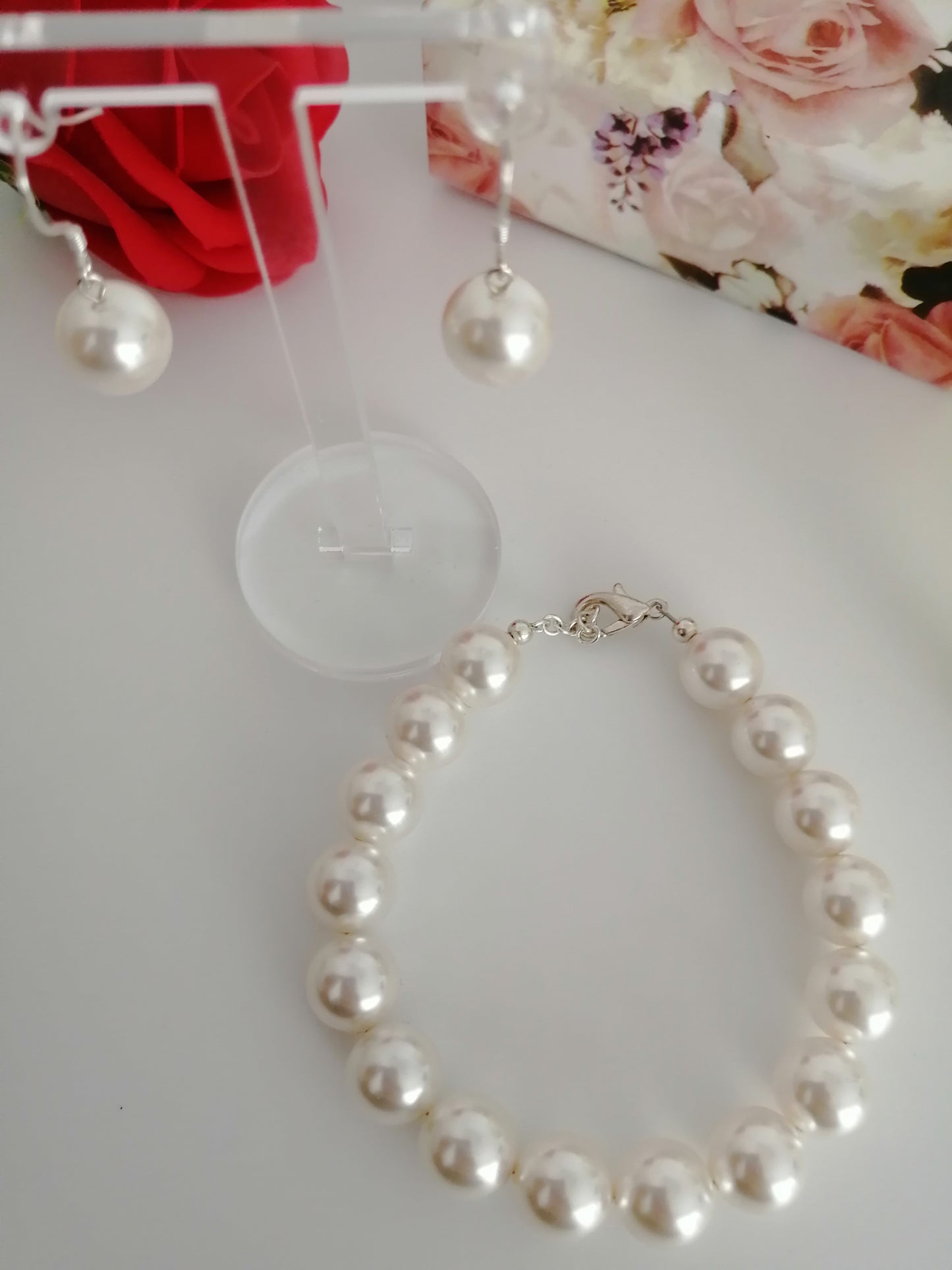 Bracelet en perles Swarovki Lady 10mm