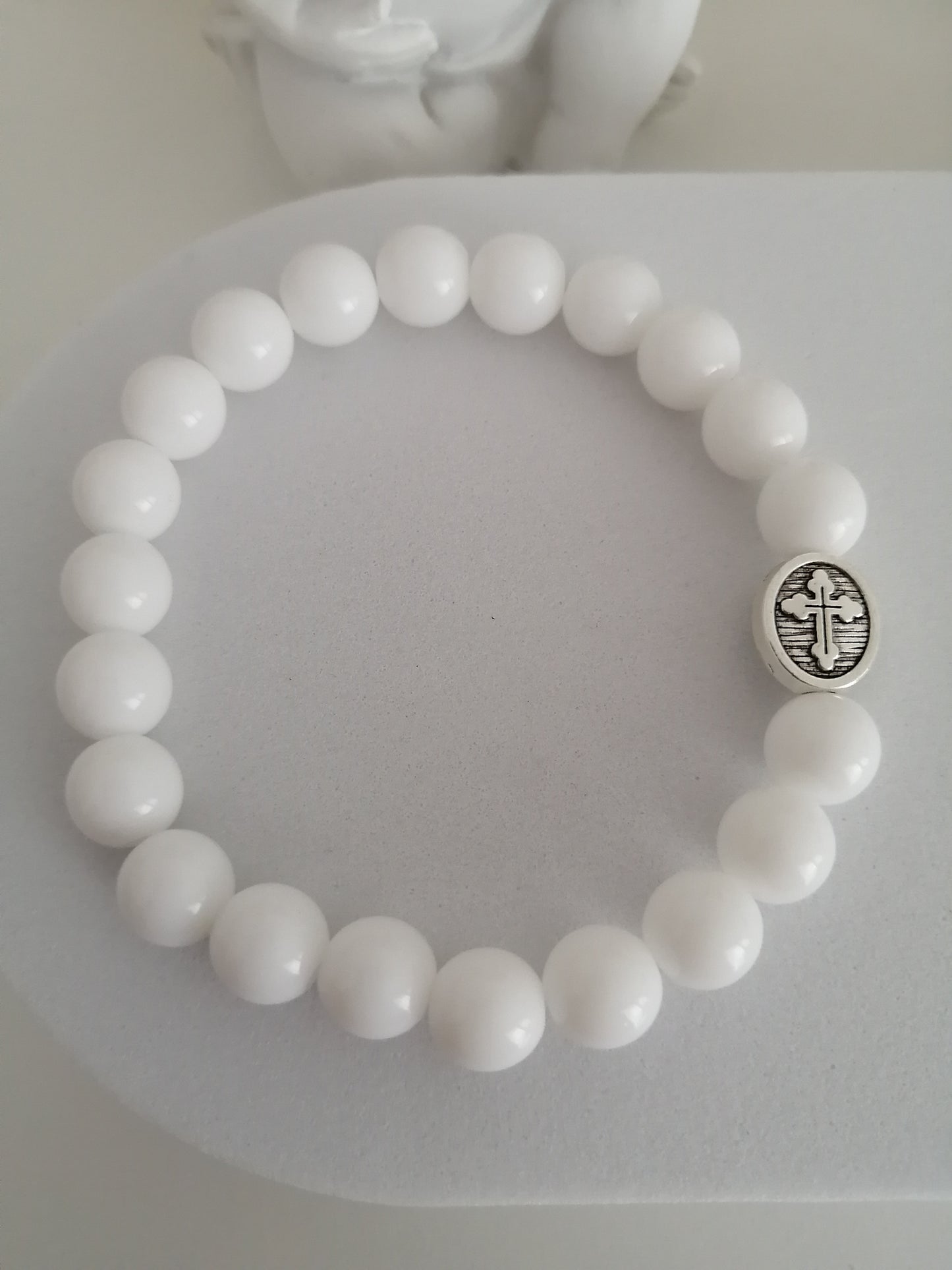 Jade Sun Stone Bracelet 8mm