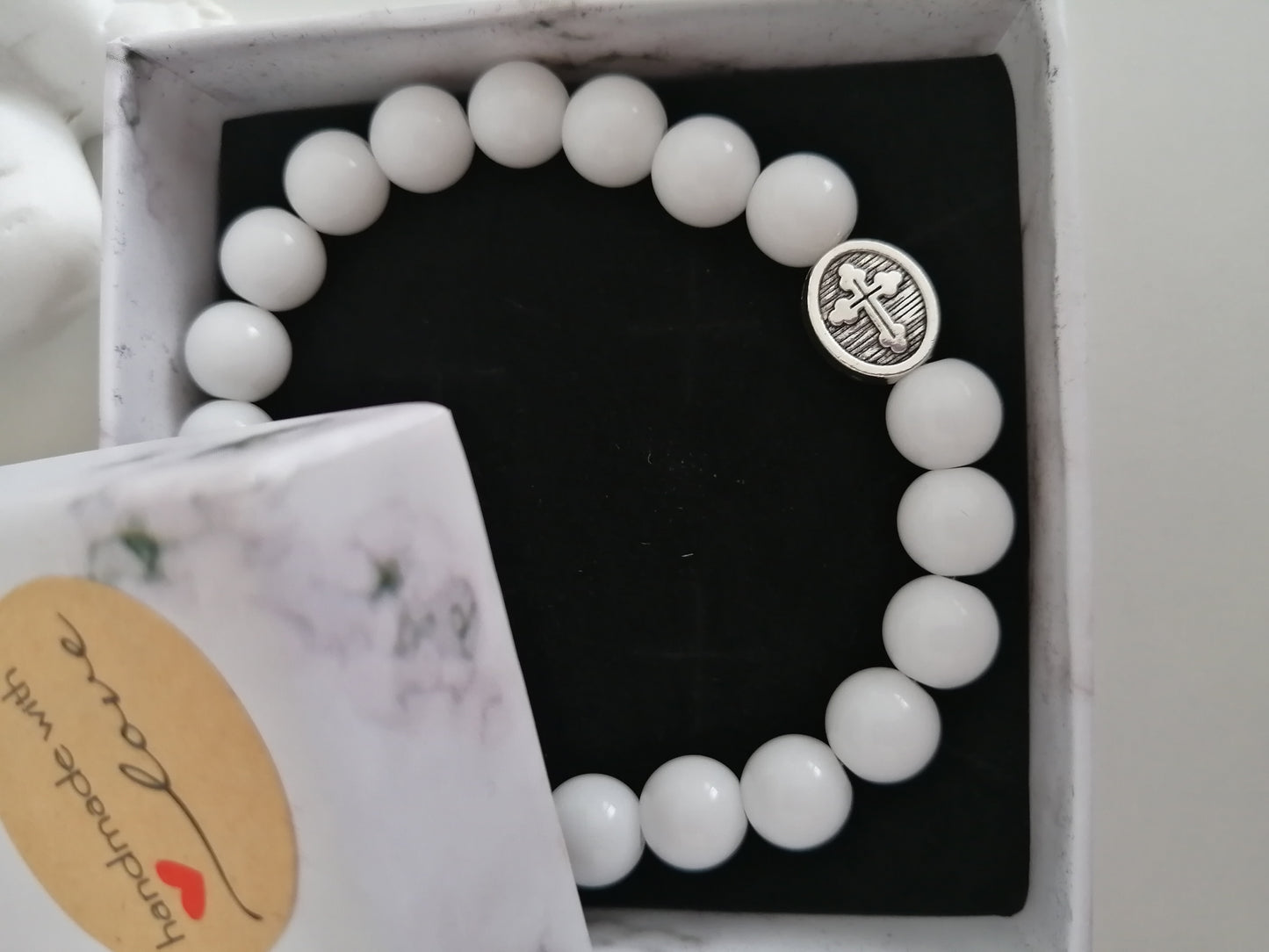 Jade Sun Stone Bracelet 8mm