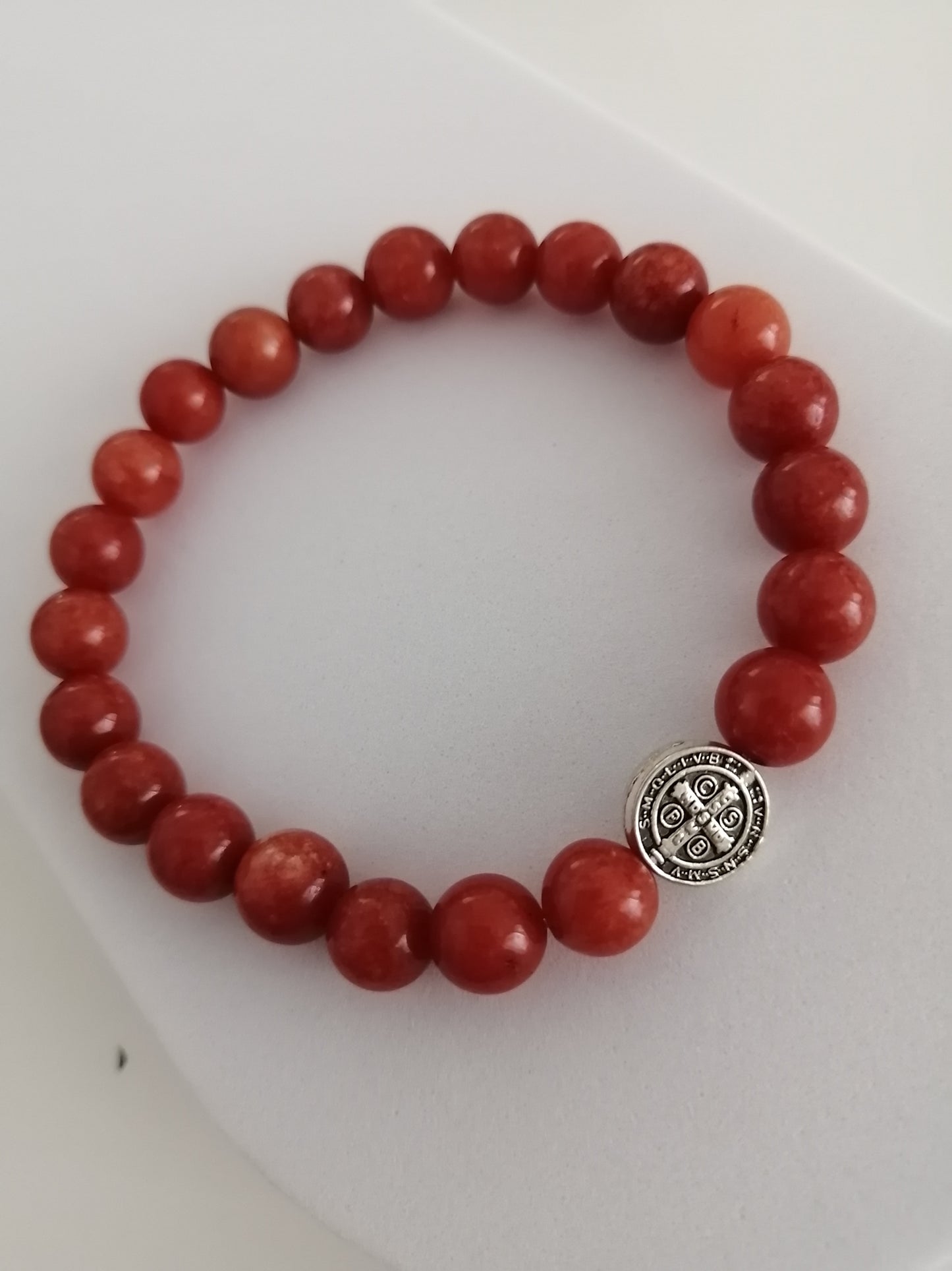 Jade Sun Stone Bracelet 8mm