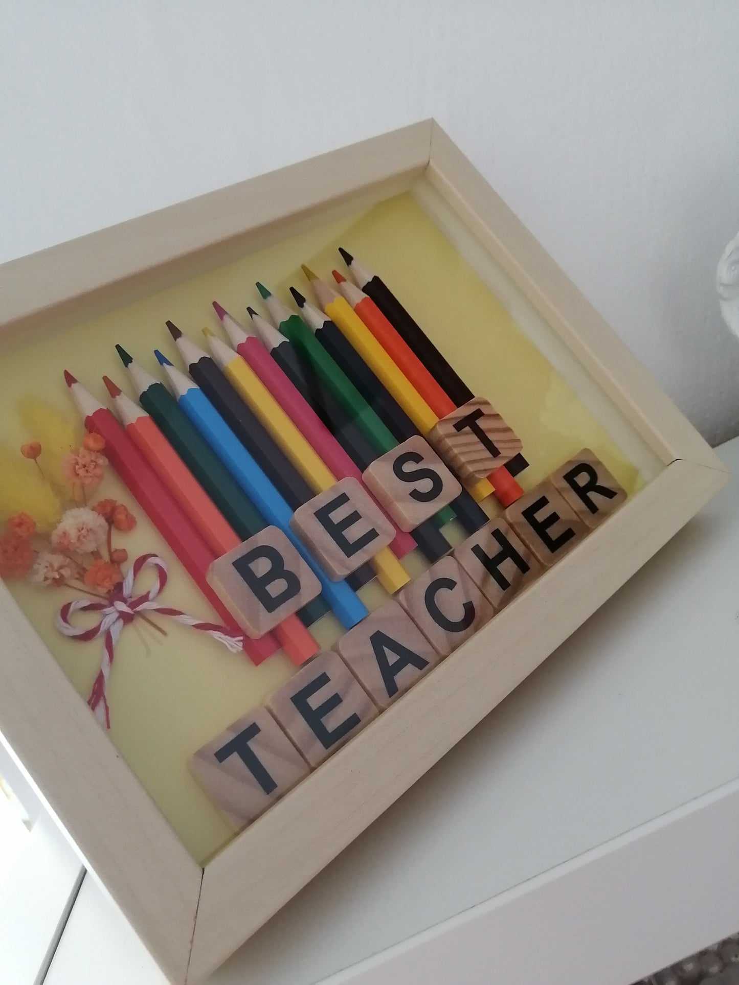 Cadre plexiglas BEST TEACHER