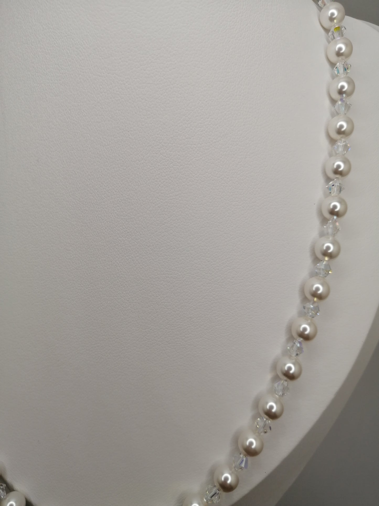 4mm Swarovski pearl necklace