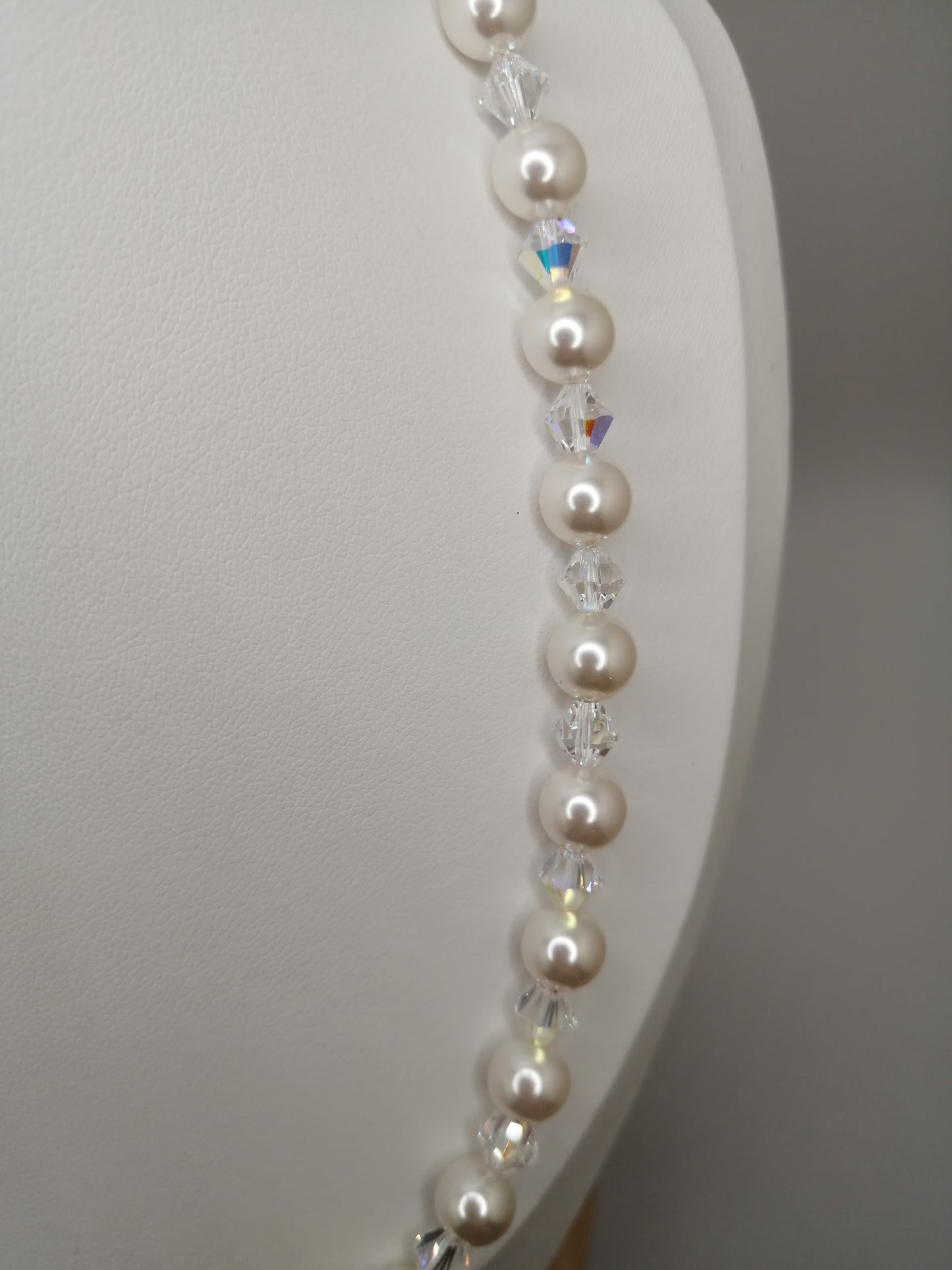 4mm Swarovski pearl necklace
