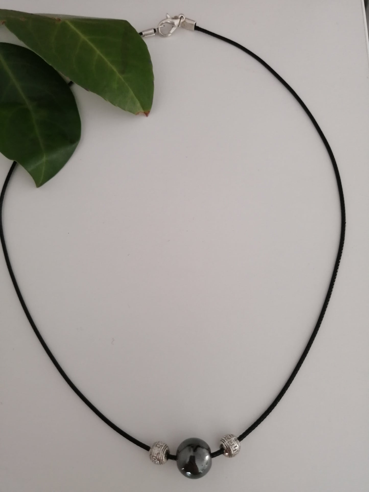 Hematite hexagon bracelet