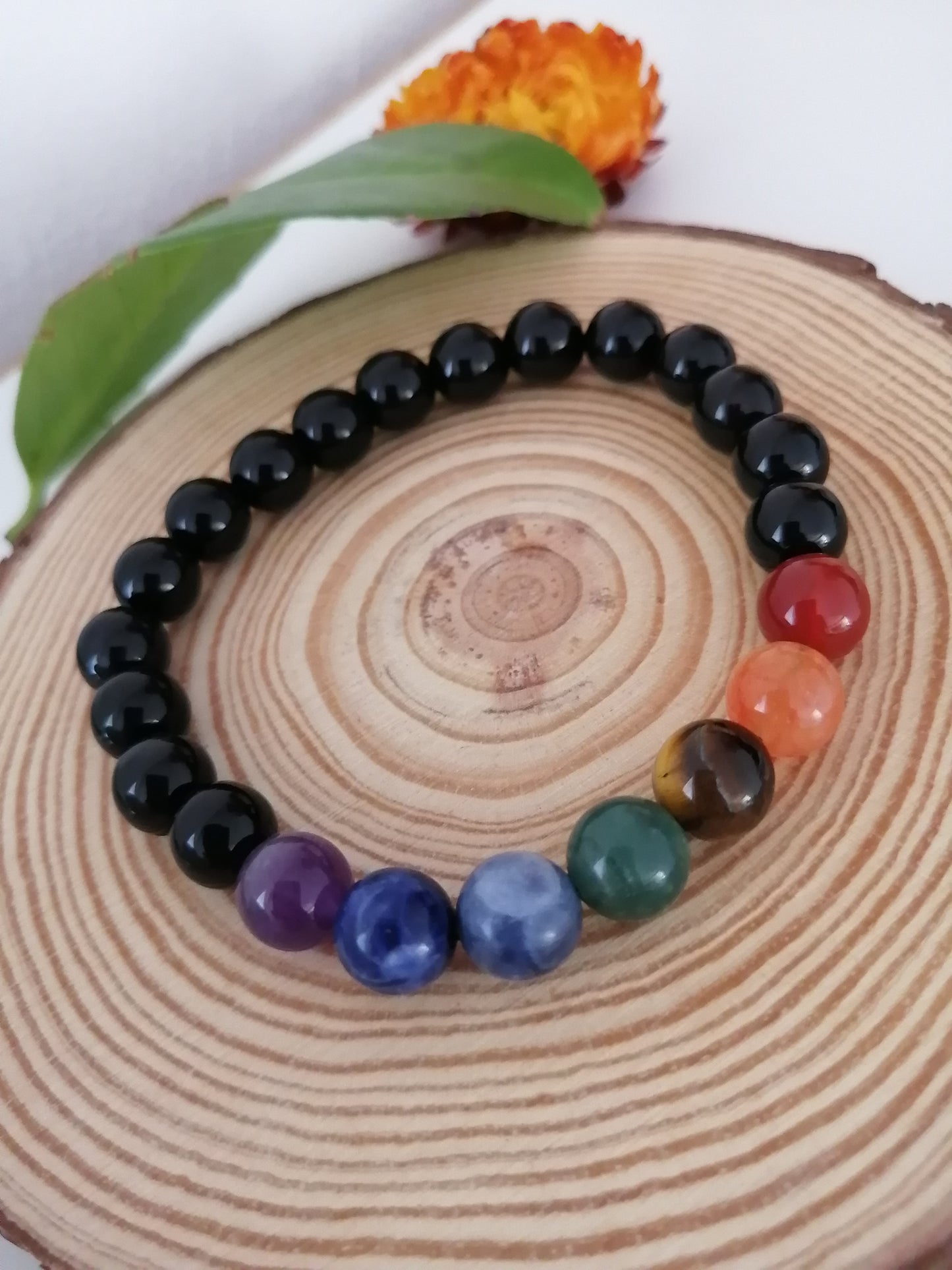 B&amp;B Set Jade roos 8mm