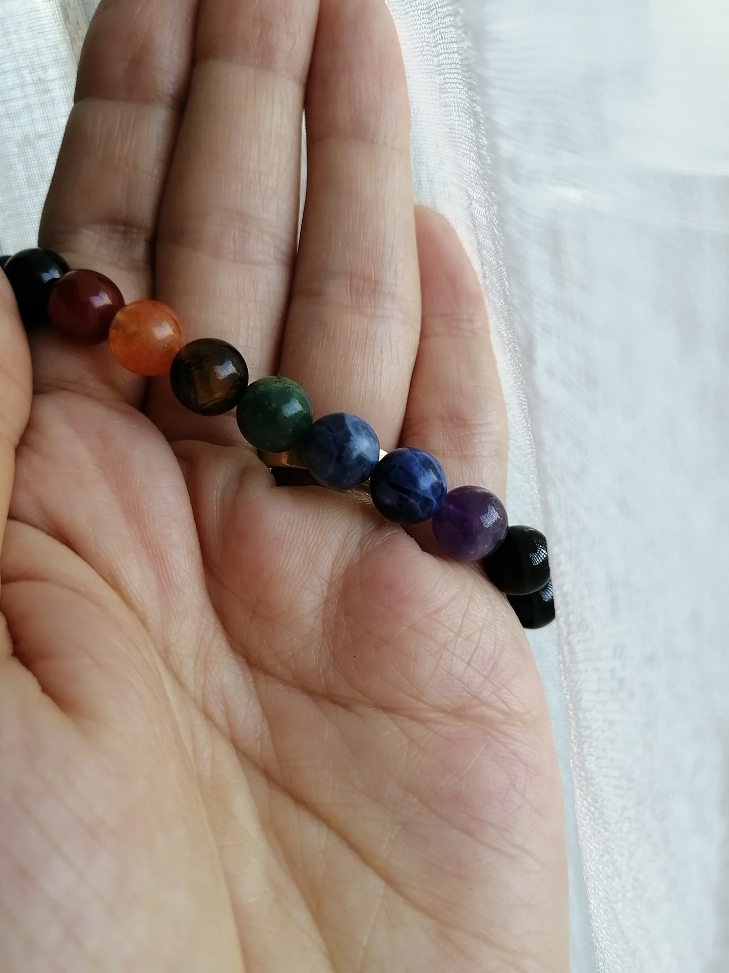 B&amp;B Set Jade roos 8mm