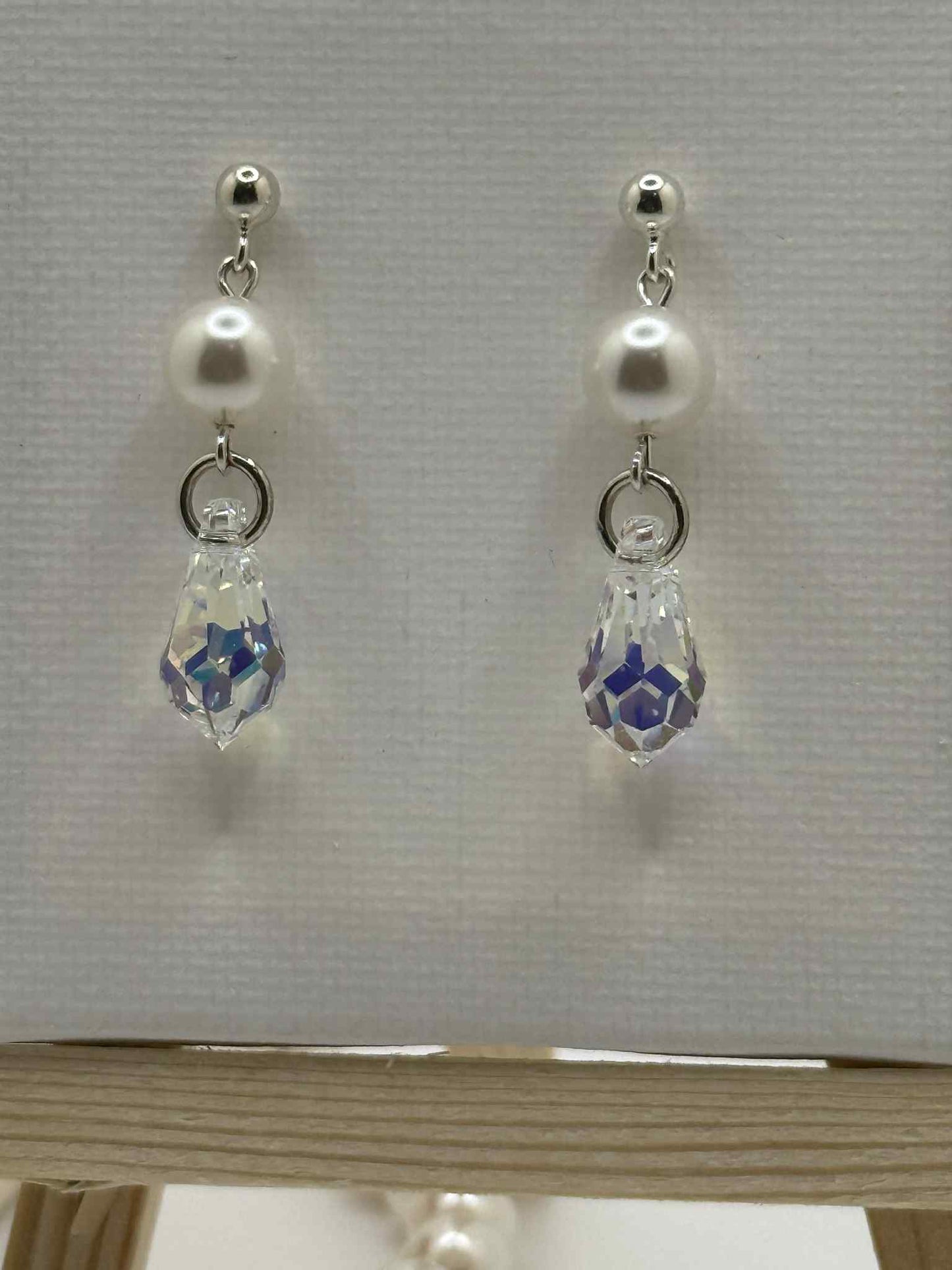 10 mm Swarovski pareloorbellen voor dames